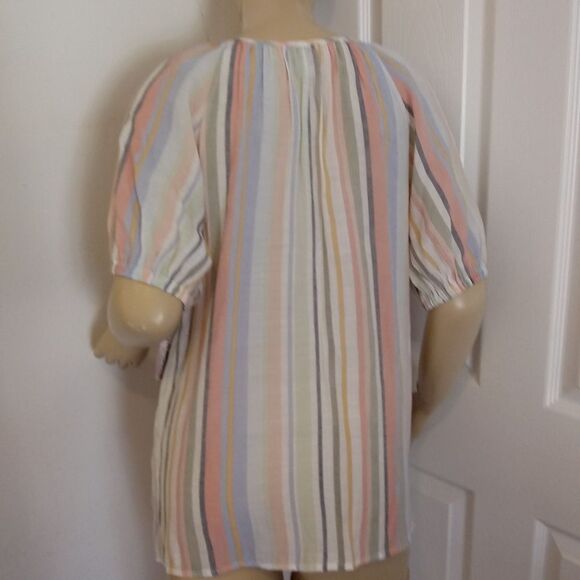 NEW Como Vintage Stopped Short Sleeve Top - Picture 5 of 6